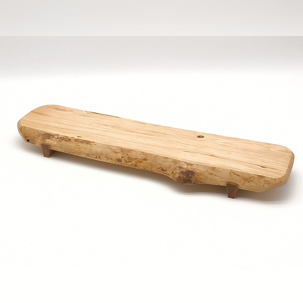 Sugar Mountain Woodworks Handcrafted Rustic Live-Edge Serving Board